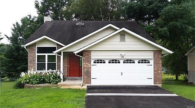 New garage door and windows