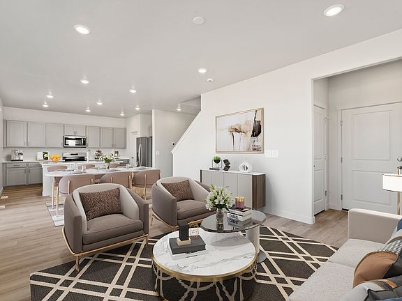 The Sundance floorplan interior image at a Meritage Homes community in Tooele, UT.