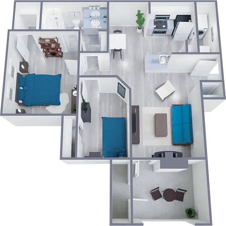 Floor plan B1 Classic
