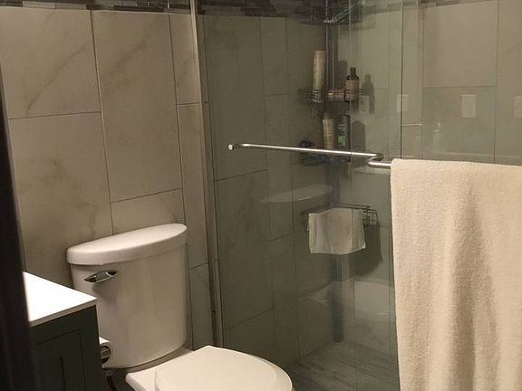 Completely new bathroom