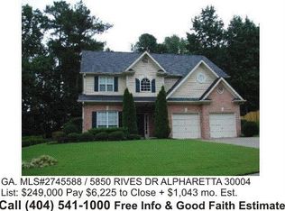 5850 Rives Dr, Alpharetta, GA 30004