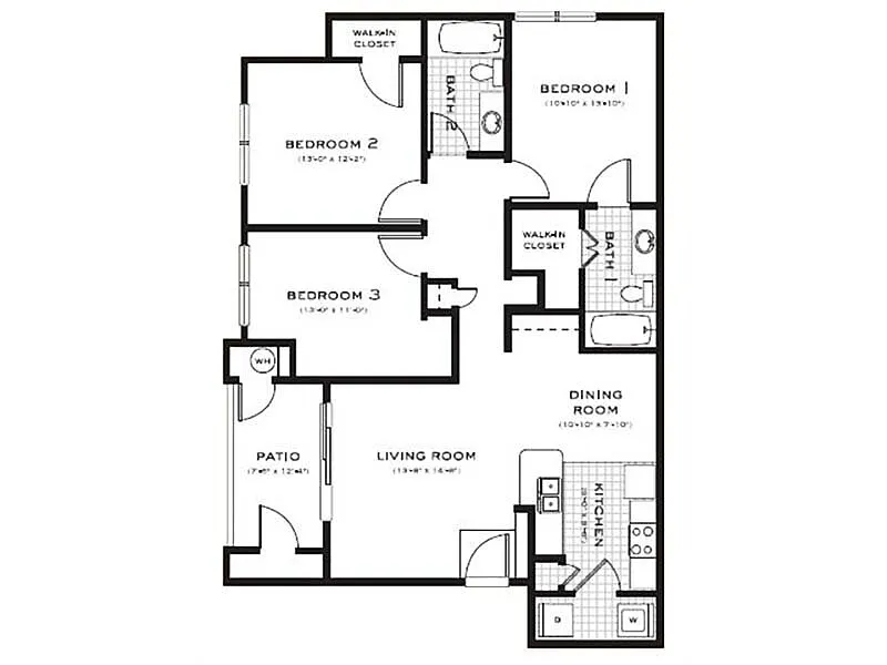 Floor plan 3X2
