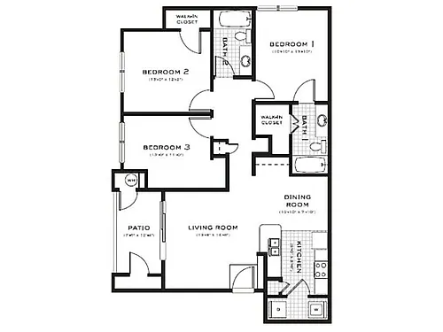 Floor plan 3X2