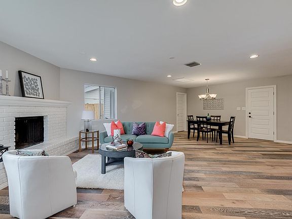 Family room with dining.