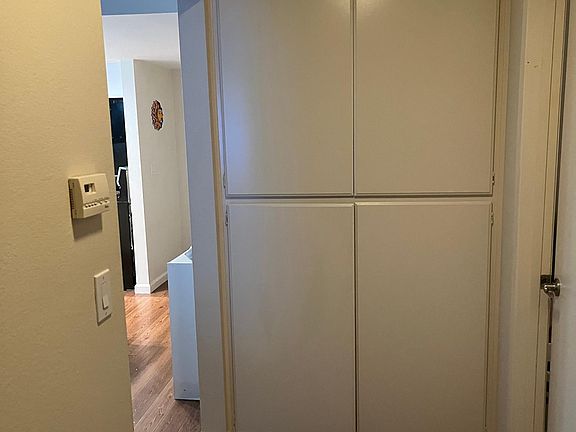 hallway closet looking south