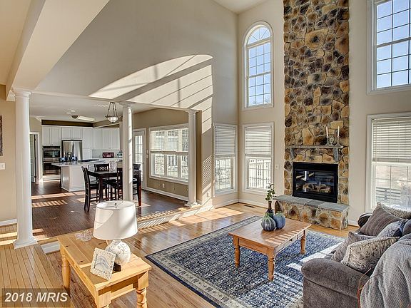 2 story family room