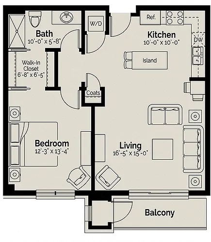 Floor plan Heywood