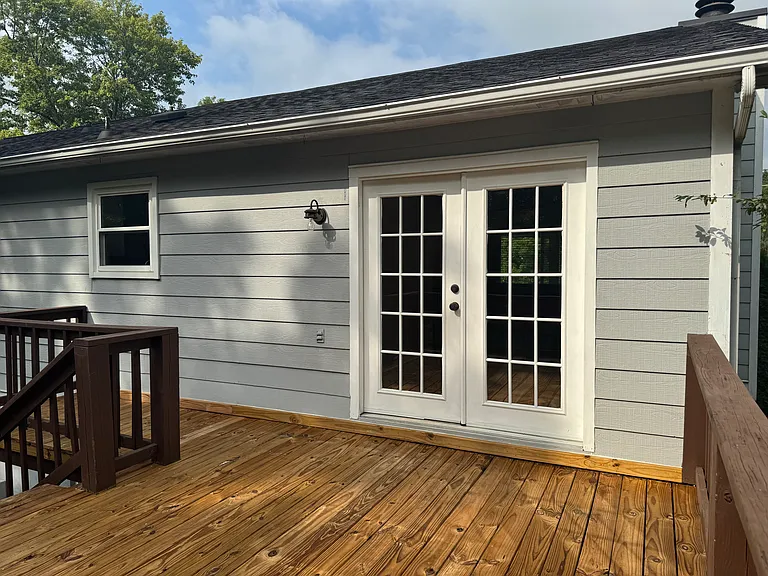 Private Deck area