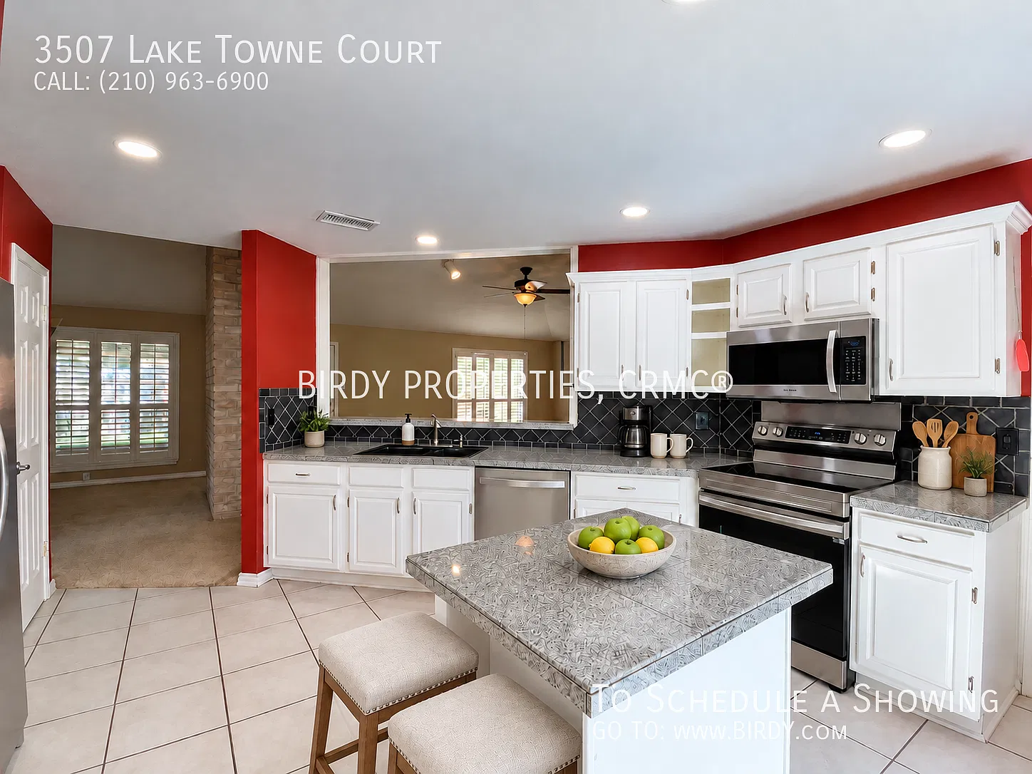 "Charming 3-Bed Oasis with Cozy Fireplace at 3507 Lake Towne Court, San Antonio!" — Photo 4