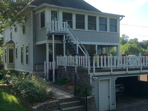 Back of house and deck