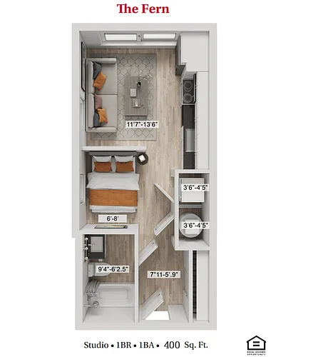 Floor plan The Fern