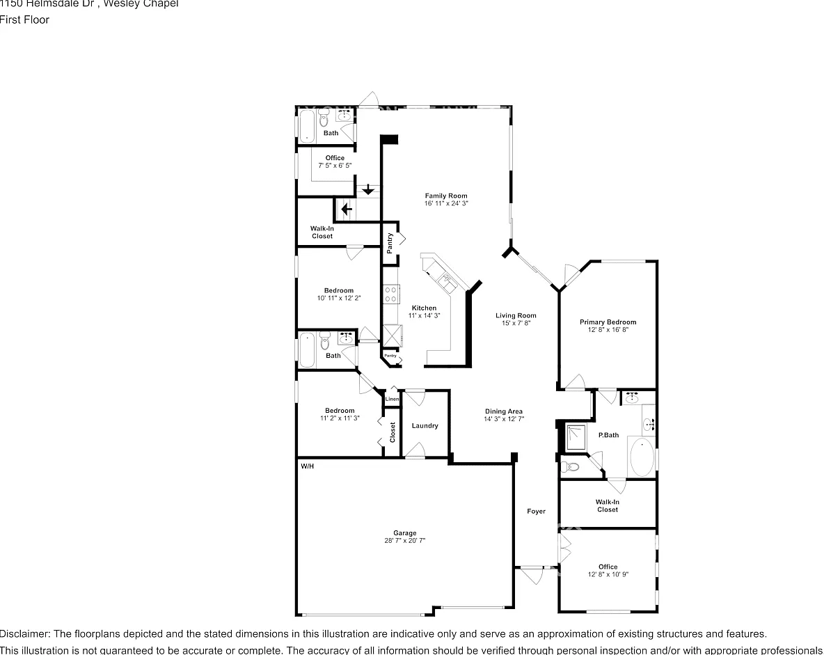 1150 Helmsdale Dr Wesley Chapel, FL 33543 — Photo 2