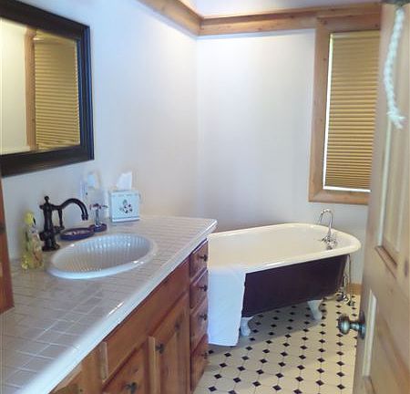 Bathroom off kitchen