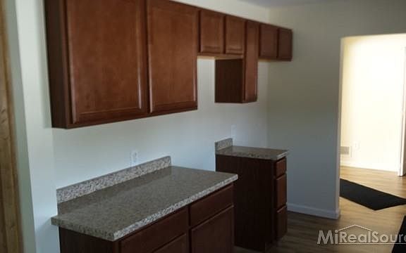 This is another view of the kitchen.