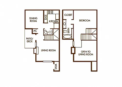 Floor plan 1C
