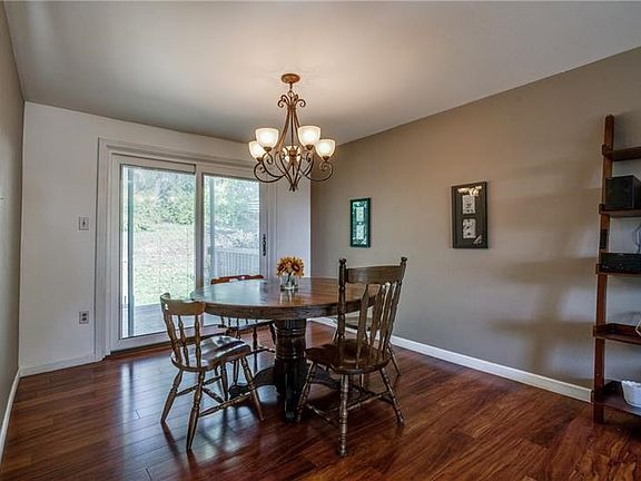 Enjoy the view of your private backyard from inside your new dining room!