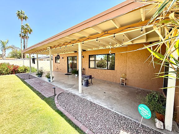 Rear Covered Patio