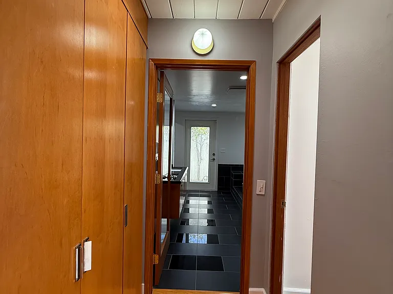 Master bedroom hallway