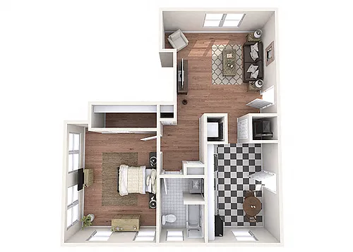 Floor plan A6b
