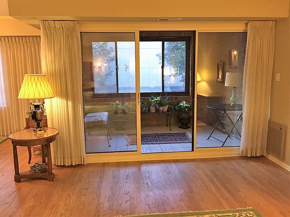 Sun porch from living room