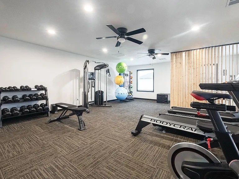 Fitness at The Pinnacle at Stone Creek Falls.