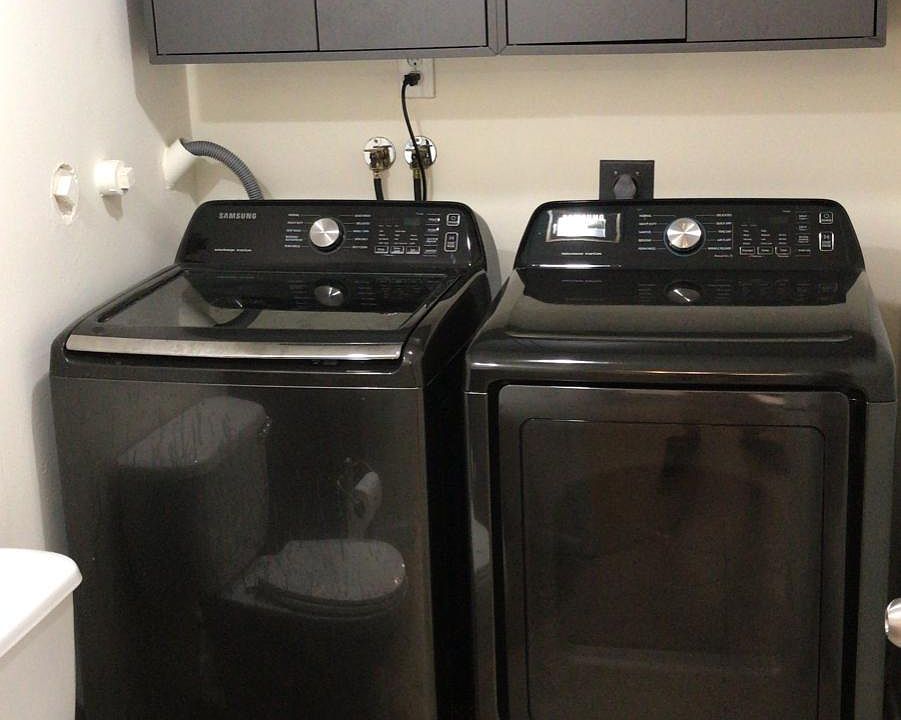 Washer and dryer