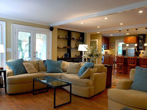 Open Family room