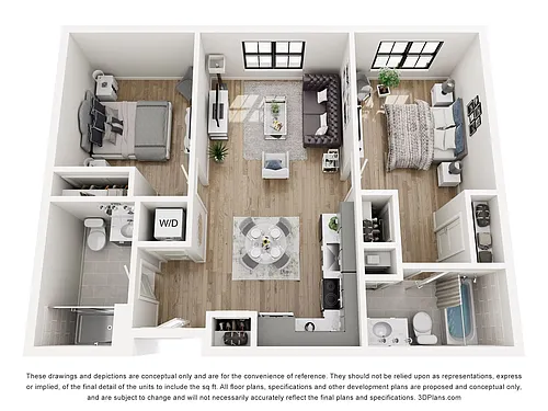 Floor plan 550B