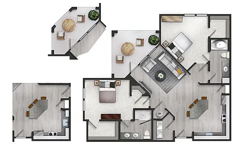 Floor plan Blue Ridge