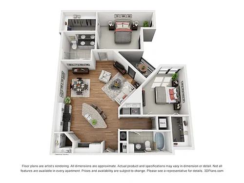 Floor plan B2A