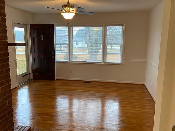 Front entrance and living room