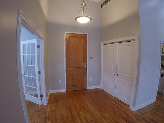 Entry to unit