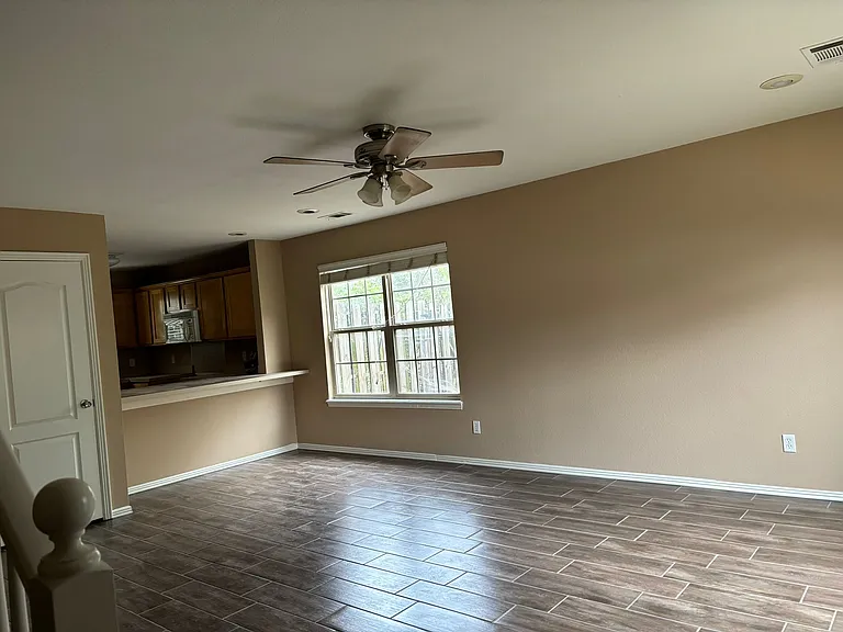 Living Hall; Behind is open kitchen