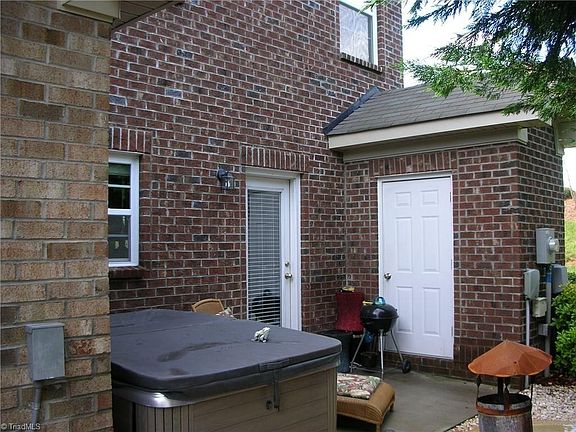Storage and patio
