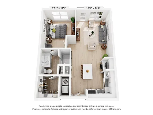 Floor plan Arbor Hills 2AO