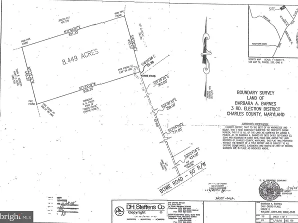 Bowie Rd, Nanjemoy, MD 20662