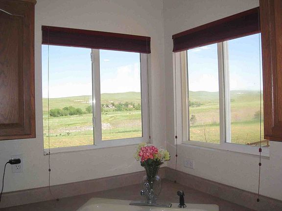 view from kitchen sink