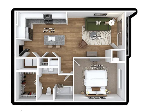 Floor plan A8
