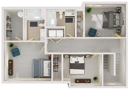 Floor plan Hood
