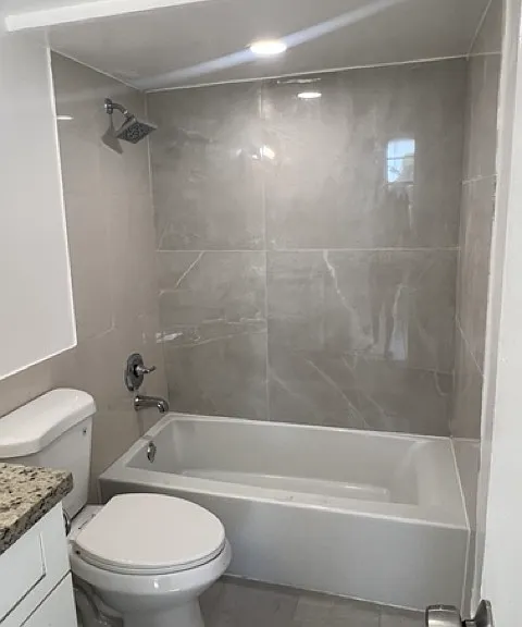 NEWLY REMODELED WITH NEW TOILET AND LUX TILE FROM SPAIN