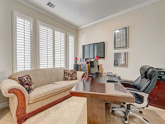 Perfect for the new work-from-home normal, your private study has French doors.