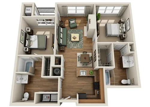 Floor plan Beijing