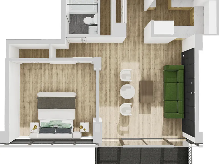 Cosmo 440 Luxury Apartments — Photo 97