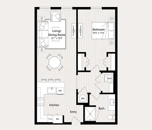 Floor plan A8-B