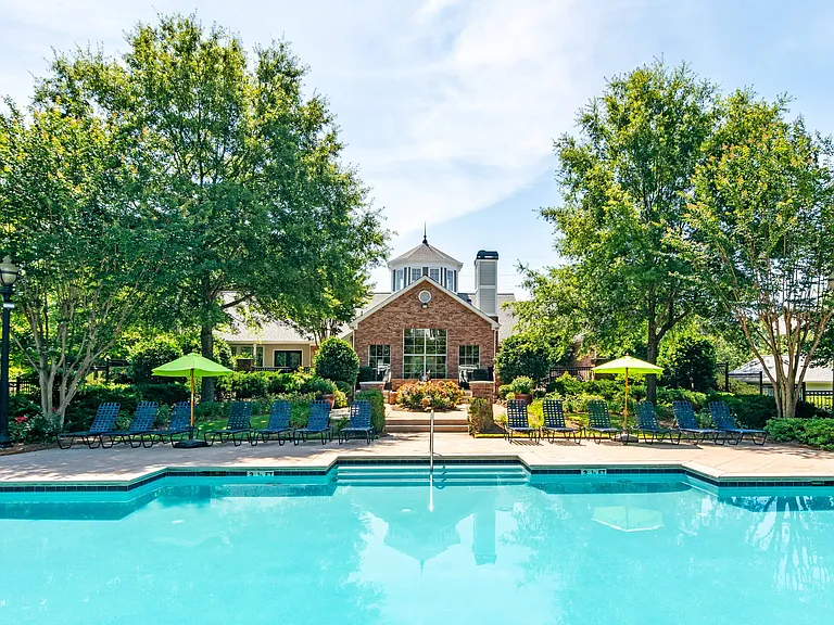 Expansive Pool Area