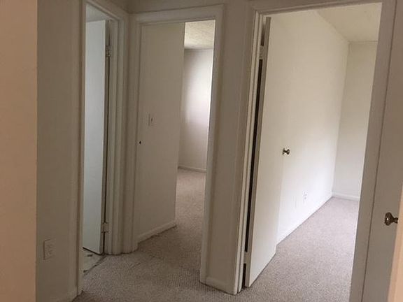 hallway and bedrooms