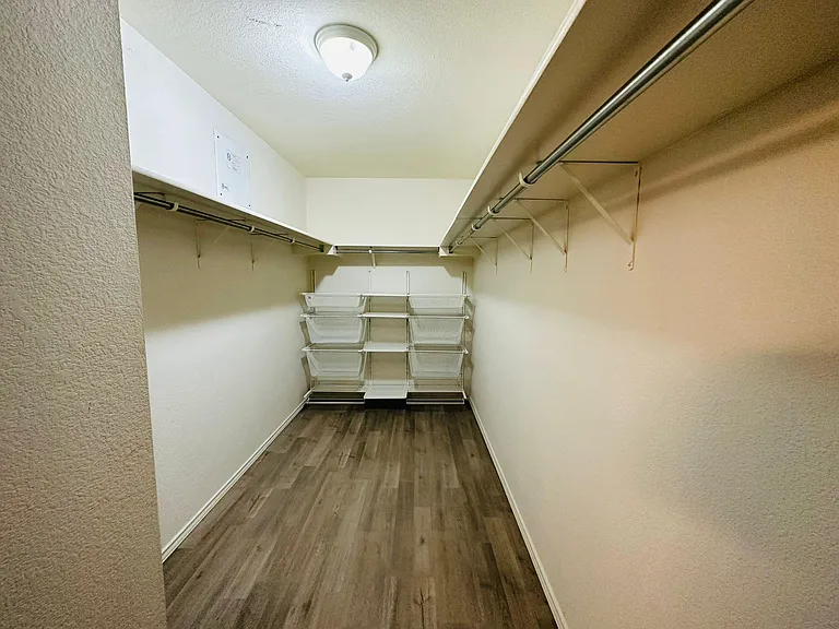 Master closet