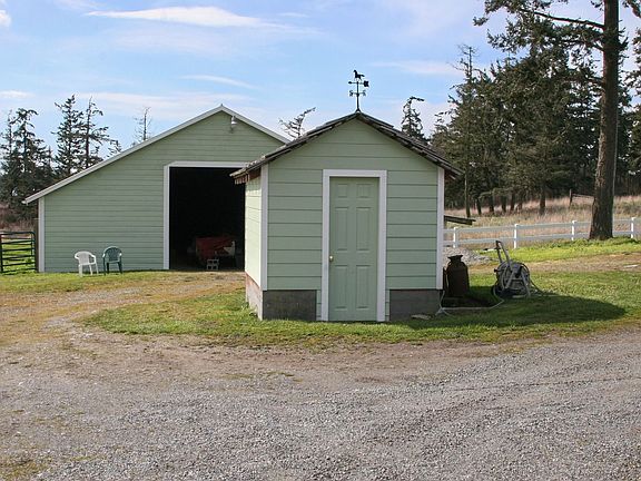 Huge barn and shed