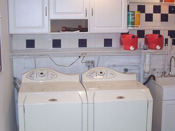 Totally remodeled laundry room 2010