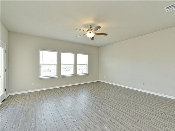 The large living area is great for entertaining.